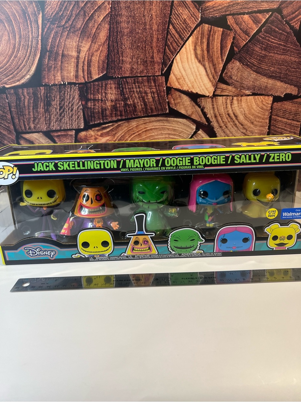 Disney The Nightmare Before Christmas Neon Pop! Vinyl 6-Figure Set